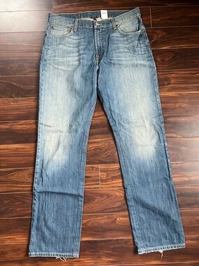 Lucky Brand By Gene Montesano Boot Cut Blue Jeans, 36 x 36